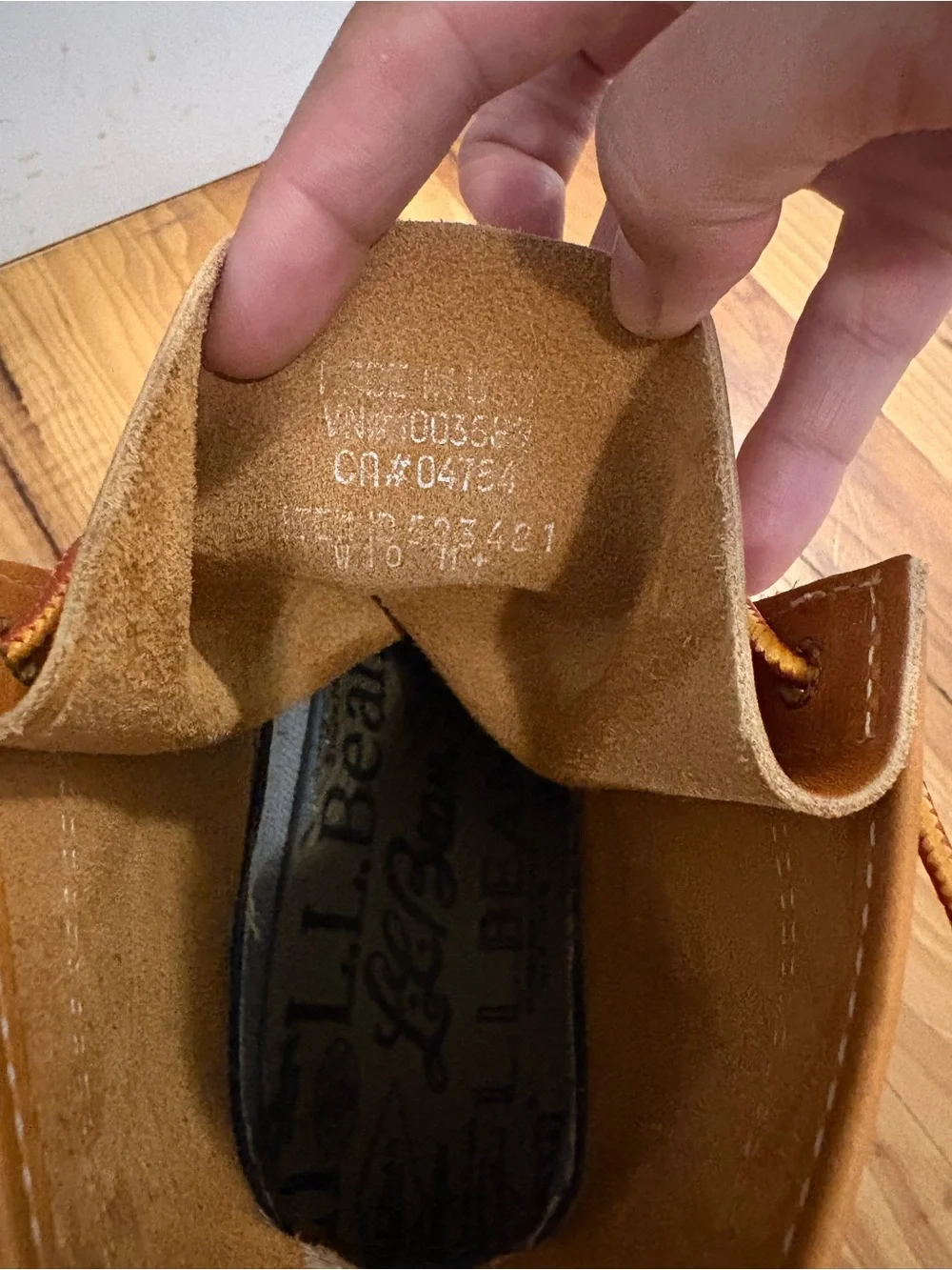L.L. Bean Women’s Navy & Tan Waterproof Duck Boots